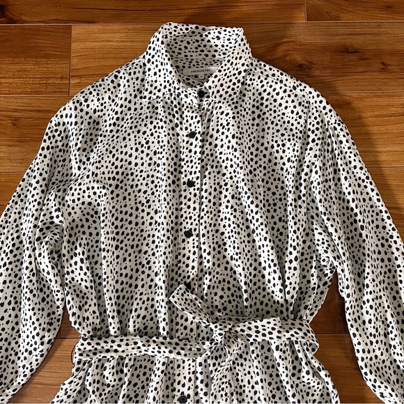 Emerson Fry Cheetah Shirt Dress Medium - Picture 4 of 16